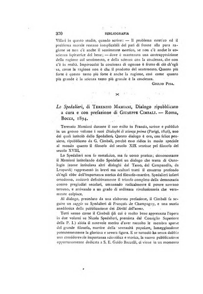 Il pensiero italiano repertorio mensile di studi applicati alla prosperità e coltura sociale