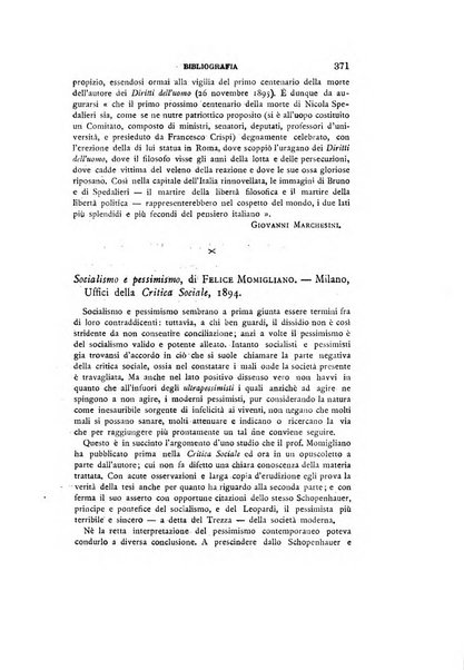 Il pensiero italiano repertorio mensile di studi applicati alla prosperità e coltura sociale