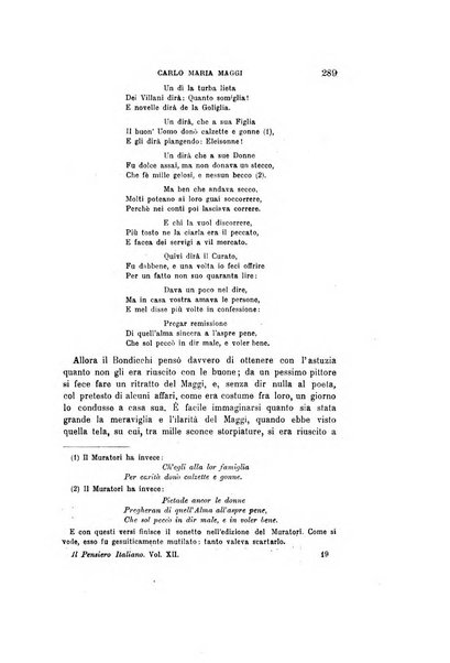 Il pensiero italiano repertorio mensile di studi applicati alla prosperità e coltura sociale