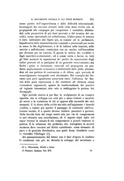 Il pensiero italiano repertorio mensile di studi applicati alla prosperità e coltura sociale