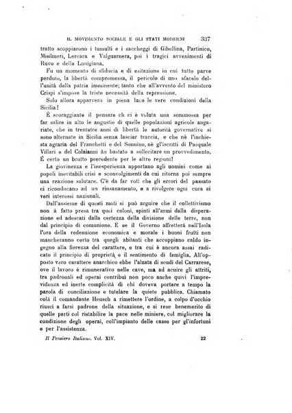 Il pensiero italiano repertorio mensile di studi applicati alla prosperità e coltura sociale