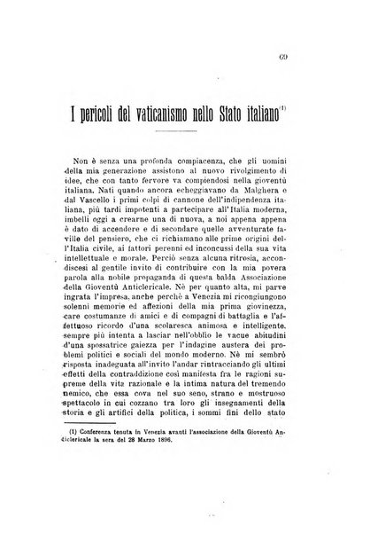Il pensiero italiano repertorio mensile di studi applicati alla prosperità e coltura sociale