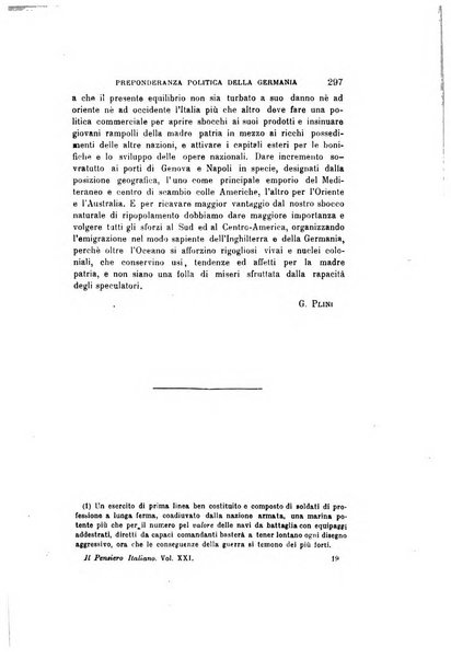 Il pensiero italiano repertorio mensile di studi applicati alla prosperità e coltura sociale