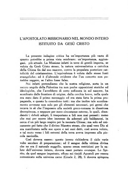 Il pensiero missionario periodico trimestrale dell'Unione missionaria del clero in Italia