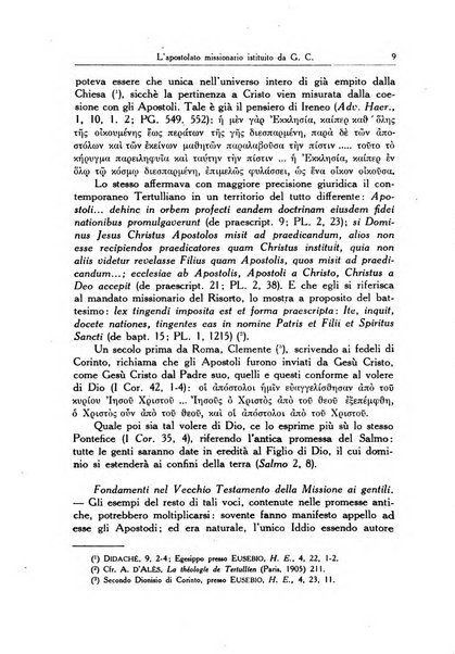 Il pensiero missionario periodico trimestrale dell'Unione missionaria del clero in Italia