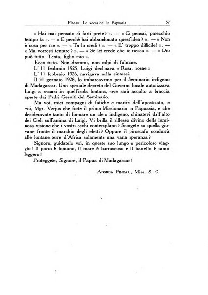 Il pensiero missionario periodico trimestrale dell'Unione missionaria del clero in Italia