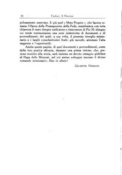 Il pensiero missionario periodico trimestrale dell'Unione missionaria del clero in Italia