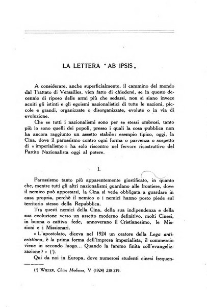 Il pensiero missionario periodico trimestrale dell'Unione missionaria del clero in Italia