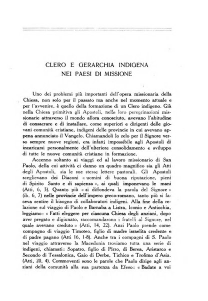 Il pensiero missionario periodico trimestrale dell'Unione missionaria del clero in Italia