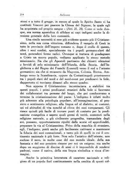 Il pensiero missionario periodico trimestrale dell'Unione missionaria del clero in Italia