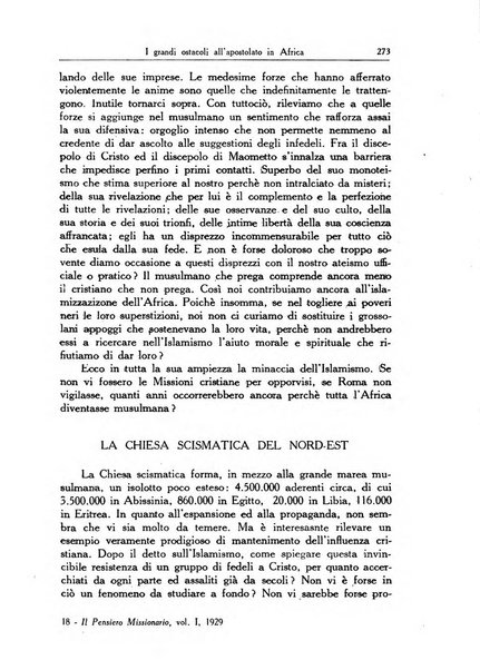 Il pensiero missionario periodico trimestrale dell'Unione missionaria del clero in Italia