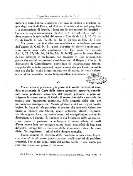 Il pensiero missionario periodico trimestrale dell'Unione missionaria del clero in Italia