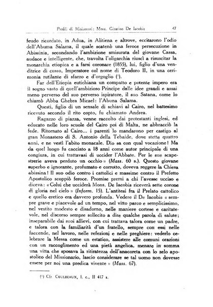 Il pensiero missionario periodico trimestrale dell'Unione missionaria del clero in Italia