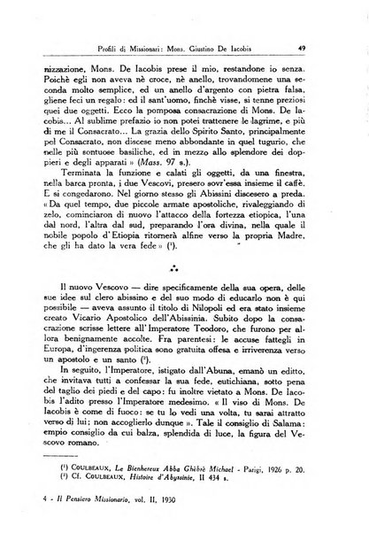 Il pensiero missionario periodico trimestrale dell'Unione missionaria del clero in Italia