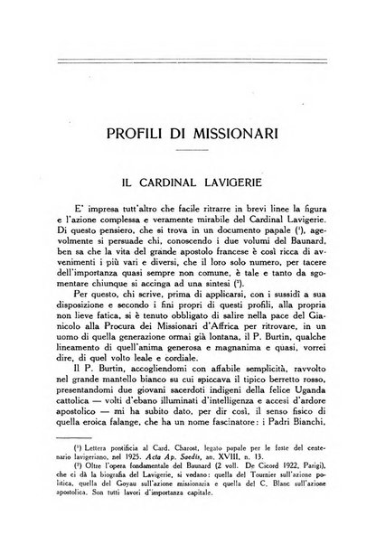 Il pensiero missionario periodico trimestrale dell'Unione missionaria del clero in Italia