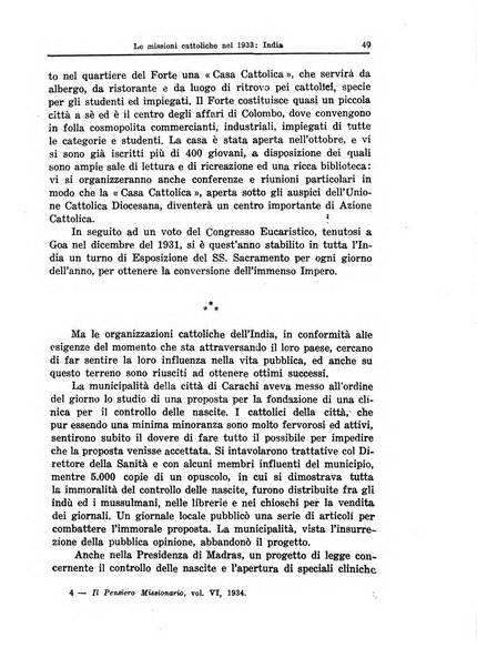 Il pensiero missionario periodico trimestrale dell'Unione missionaria del clero in Italia