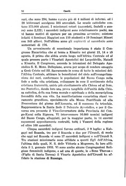 Il pensiero missionario periodico trimestrale dell'Unione missionaria del clero in Italia