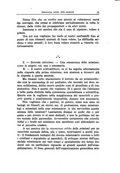 Il pensiero missionario periodico trimestrale dell'Unione missionaria del clero in Italia