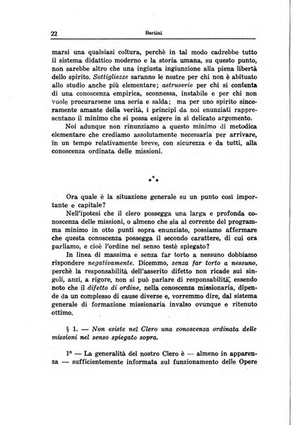 Il pensiero missionario periodico trimestrale dell'Unione missionaria del clero in Italia