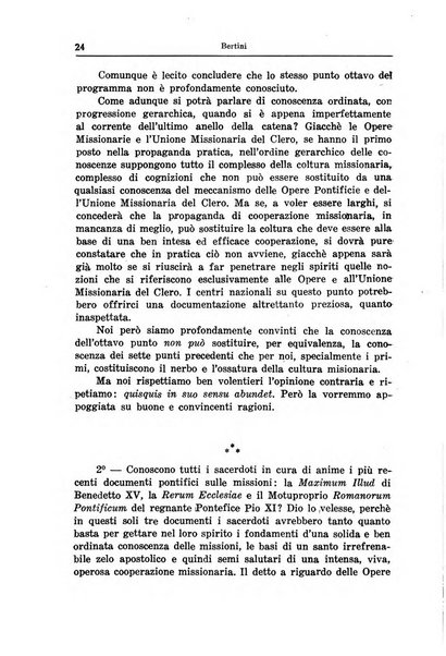 Il pensiero missionario periodico trimestrale dell'Unione missionaria del clero in Italia