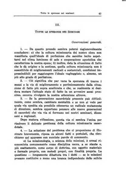 Il pensiero missionario periodico trimestrale dell'Unione missionaria del clero in Italia