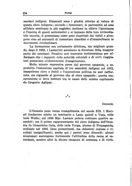 Il pensiero missionario periodico trimestrale dell'Unione missionaria del clero in Italia