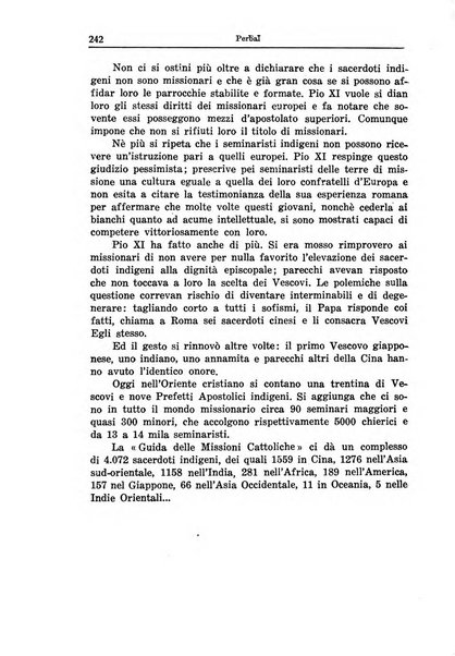 Il pensiero missionario periodico trimestrale dell'Unione missionaria del clero in Italia