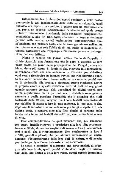 Il pensiero missionario periodico trimestrale dell'Unione missionaria del clero in Italia