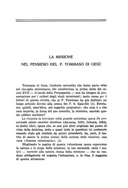 Il pensiero missionario periodico trimestrale dell'Unione missionaria del clero in Italia