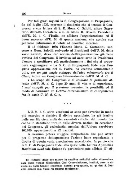 Il pensiero missionario periodico trimestrale dell'Unione missionaria del clero in Italia