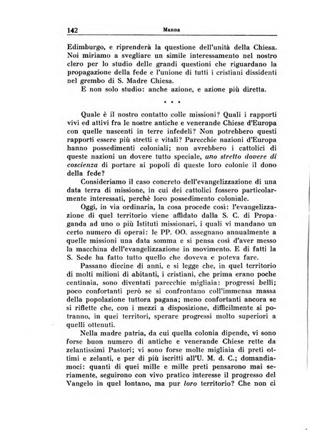 Il pensiero missionario periodico trimestrale dell'Unione missionaria del clero in Italia