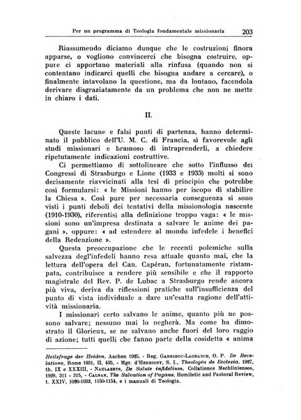 Il pensiero missionario periodico trimestrale dell'Unione missionaria del clero in Italia