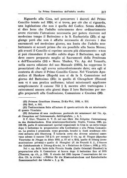 Il pensiero missionario periodico trimestrale dell'Unione missionaria del clero in Italia