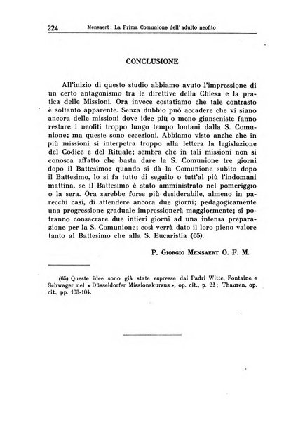 Il pensiero missionario periodico trimestrale dell'Unione missionaria del clero in Italia