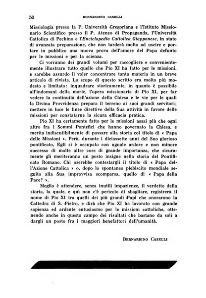 Il pensiero missionario periodico trimestrale dell'Unione missionaria del clero in Italia