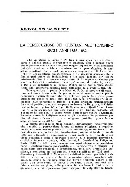 Il pensiero missionario periodico trimestrale dell'Unione missionaria del clero in Italia