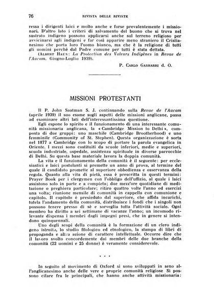 Il pensiero missionario periodico trimestrale dell'Unione missionaria del clero in Italia