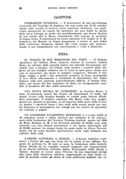 Il pensiero missionario periodico trimestrale dell'Unione missionaria del clero in Italia