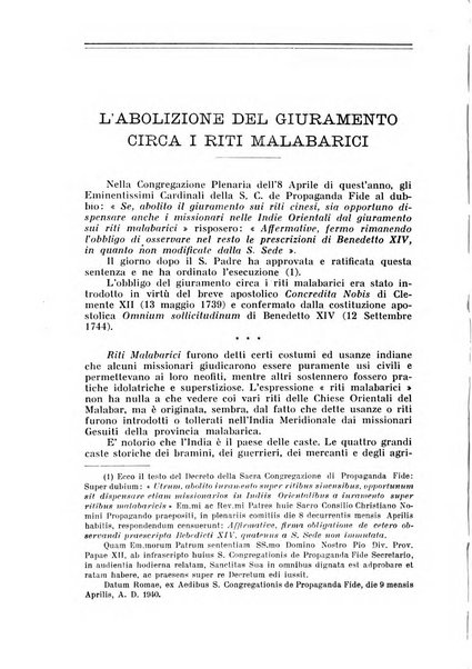 Il pensiero missionario periodico trimestrale dell'Unione missionaria del clero in Italia