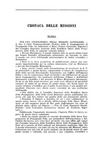 Il pensiero missionario periodico trimestrale dell'Unione missionaria del clero in Italia