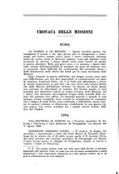 Il pensiero missionario periodico trimestrale dell'Unione missionaria del clero in Italia