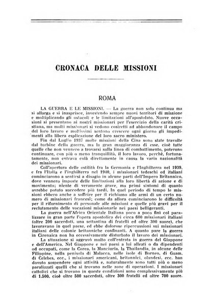 Il pensiero missionario periodico trimestrale dell'Unione missionaria del clero in Italia