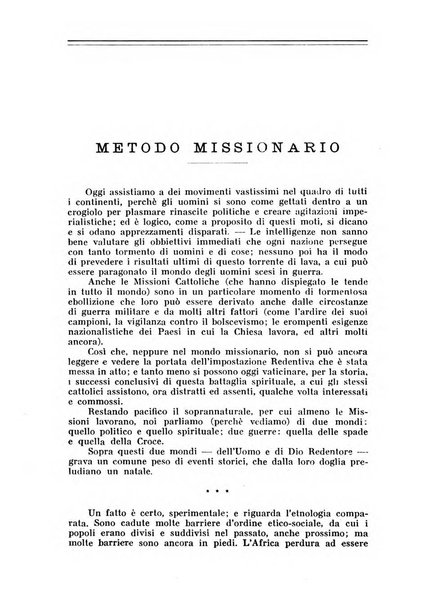 Il pensiero missionario periodico trimestrale dell'Unione missionaria del clero in Italia