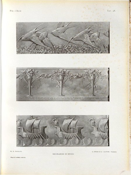 Per l'arte : rivista mensile d'arte applicata