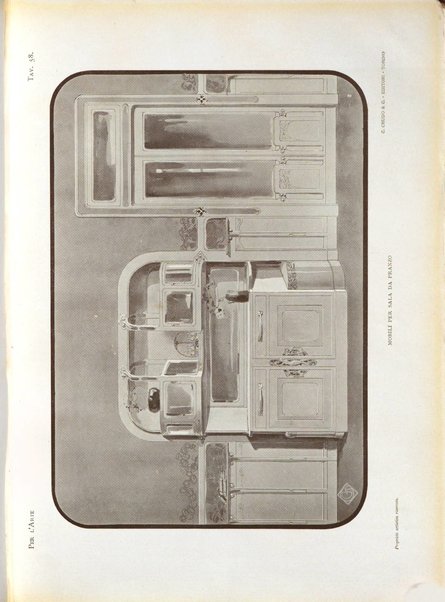 Per l'arte : rivista mensile d'arte applicata