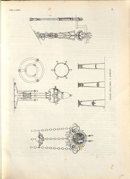 Per l'arte : rivista mensile d'arte applicata