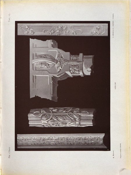 Per l'arte : rivista mensile d'arte applicata