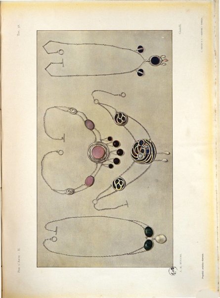 Per l'arte : rivista mensile d'arte applicata