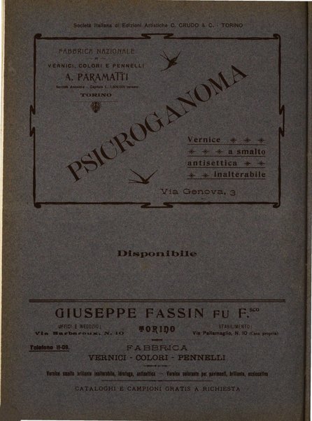 Per l'arte : rivista mensile d'arte applicata