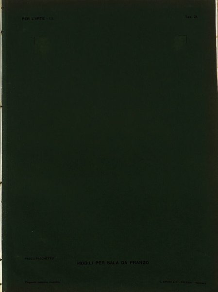 Per l'arte : rivista mensile d'arte applicata